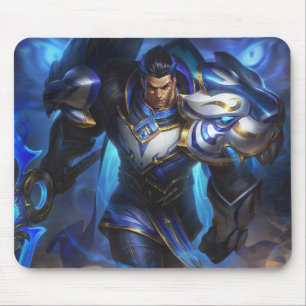 Axe Wielder Gaming Mousepad   Legendary Warrior