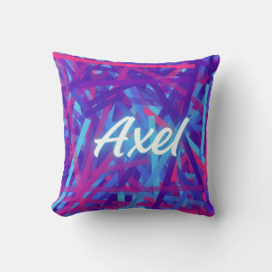 Axel – Bold Modern Name Design Cushion