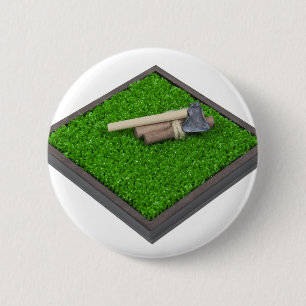 AxeLogsOnLawn112611 6 Cm Round Badge