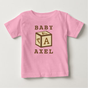Axel''s Name on American Apparel Baby T-Shirt