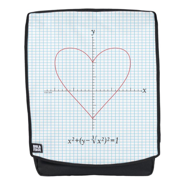 Axes Heart Backpack (Front)