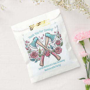 Axes & Roses - Axe Throwing Bachelorette Party Favour Bags