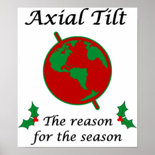 Axial Tilt Reason for the Season Poster