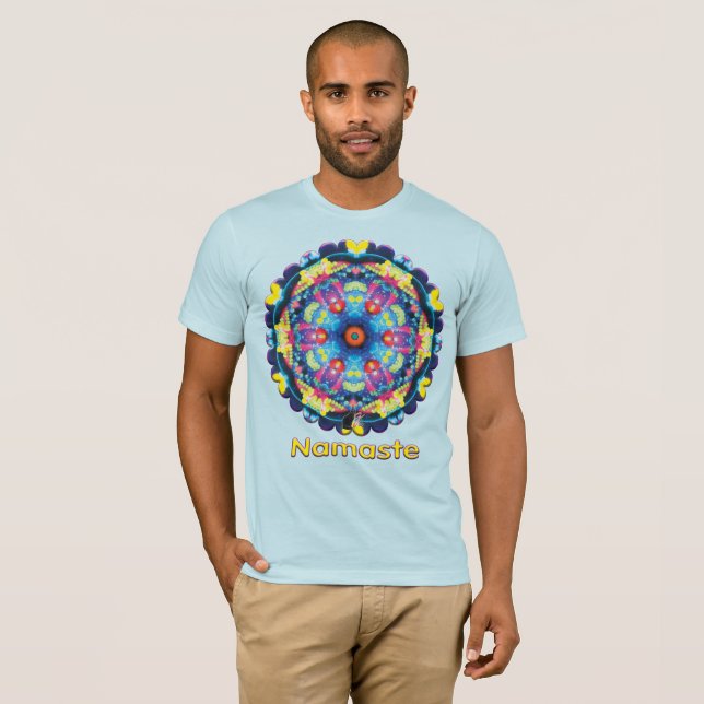Axis Namaste Kaleidoscope T-shirt (Front Full)