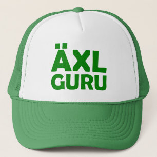 Äxl guru excel bayrisch bavarian trucker hat
