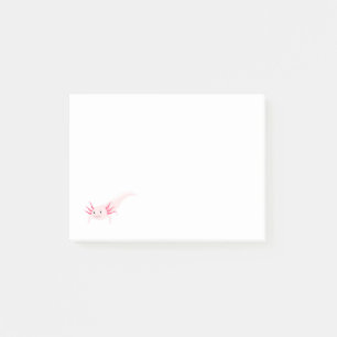 Axoloti vector cartoon post-it notes