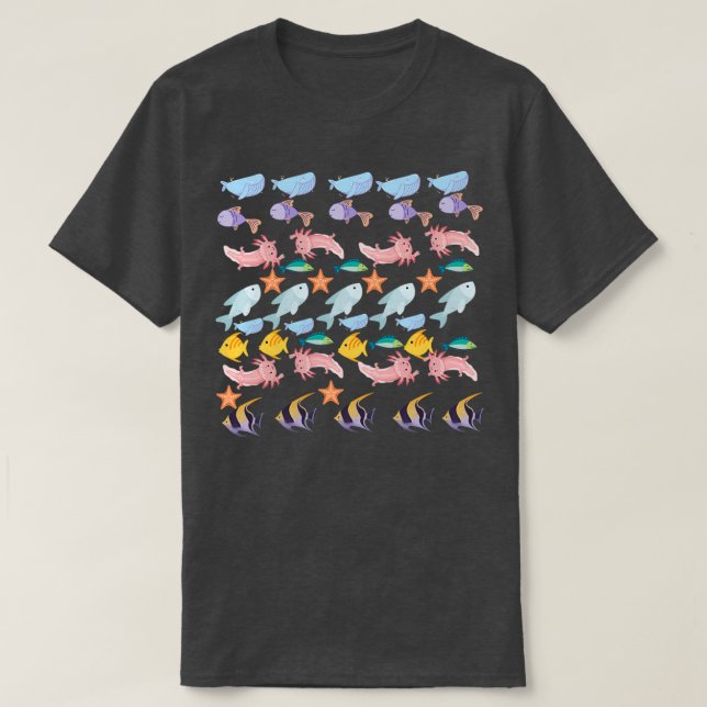 axolotl 37 T-Shirt (Design Front)