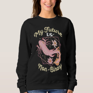 Axolotl Accessories Costume Non Binary Stuff Cloth Sweatshirt