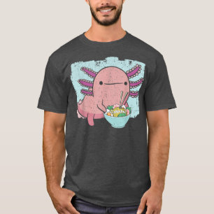 Axolotl Amphibian Ramen Eater Japanese Noodle T-Shirt