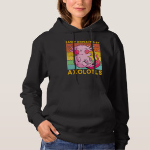 Axolotl Amphibian  Sayings 4 Hoodie