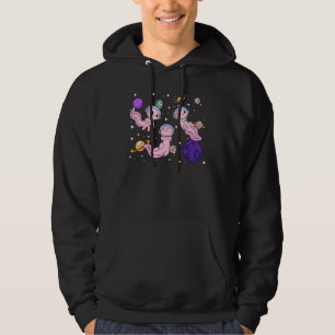 Axolotl Amphibian  Sayings 9 Hoodie