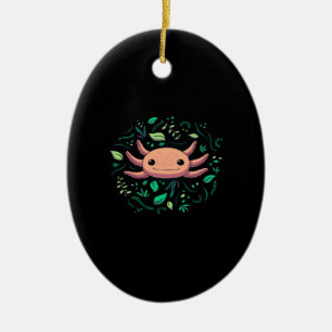 Axolotl Animal Cute Pet   Cool Animal Lovers Ceramic Tree Decoration