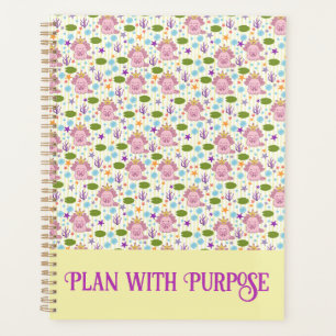 Axolotl Aquarium Girl Planner