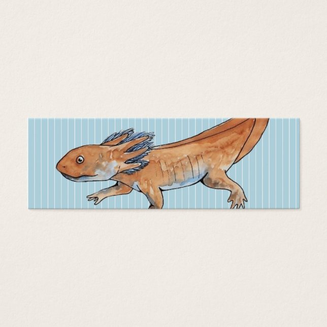 Axolotl Bookmark (Front)