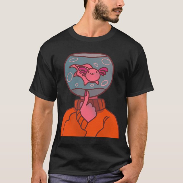 Axolotl bowl T-Shirt (Front)