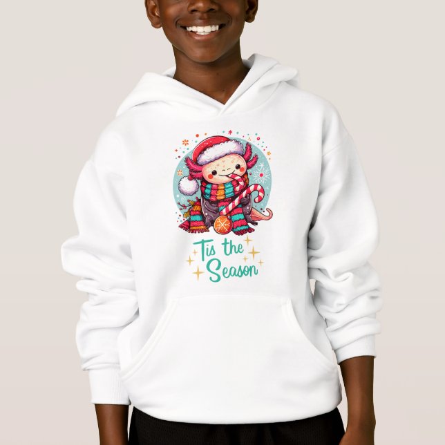 Axolotl Christmas - Kawaii Axolotl  (Front)