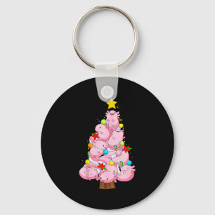 Axolotl Christmas Tree Ornament Fish Axolotl Anima Key Ring