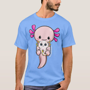Axolotl Clothes Kids Autism Awareness Brother Sist T-Shirt