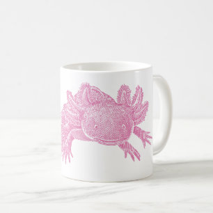 Axolotl Coffee Mug - PINK