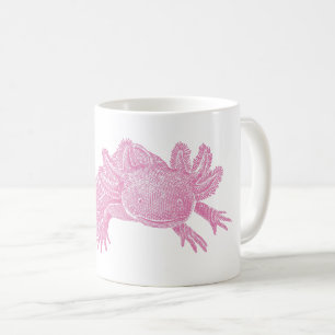Axolotl Coffee Mug - PINK