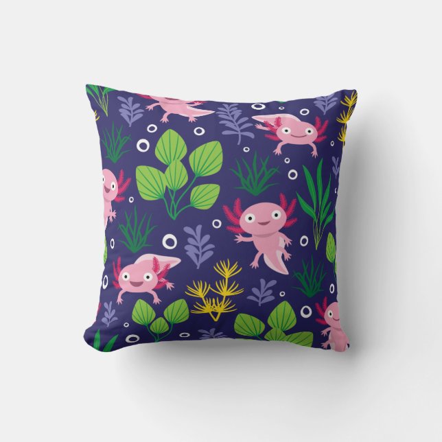 Axolotl Cushion (Front)