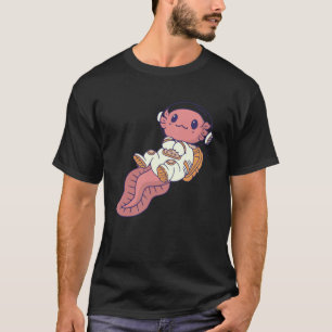 axolotl cute  axolotl  space spaceman T-Shirt