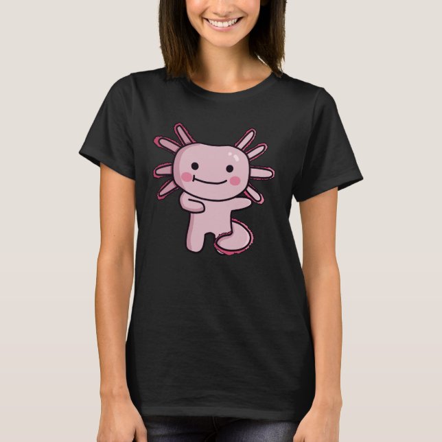 Axolotl Dancing T-Shirt (Front)