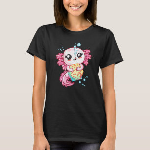 Axolotl Dice For Dragons D20 Rpg Gamer Girls Women T-Shirt