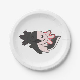 Axolotl Different Types Of Axolotls Cute Animals B Paper Plate