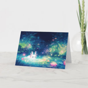 Axolotl Enchanted Pond Card