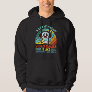 Axolotl Fish Playing Video Game White Axolotl Liza Hoodie