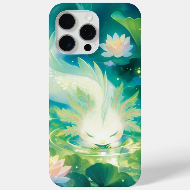 Axolotl Floral Oasis Case-Mate iPhone Case (Back)