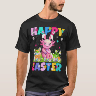 Axolotl   Happy Easter Bunny Axolotl Easter Sunday T-Shirt