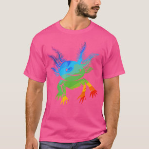 Axolotl Kawaii Mexican Salamander Amphibian T-Shirt