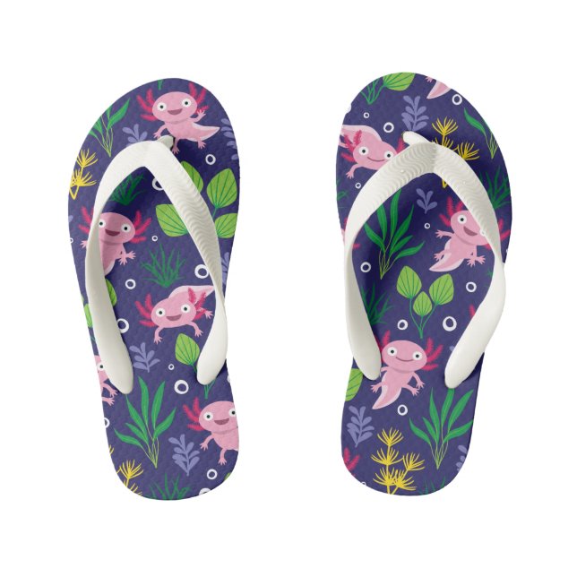 Axolotl Kid's Jandals (Footbed)