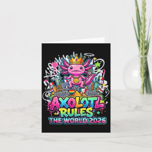 Axolotl King 2026 Global Soccer Landmarks Street Card