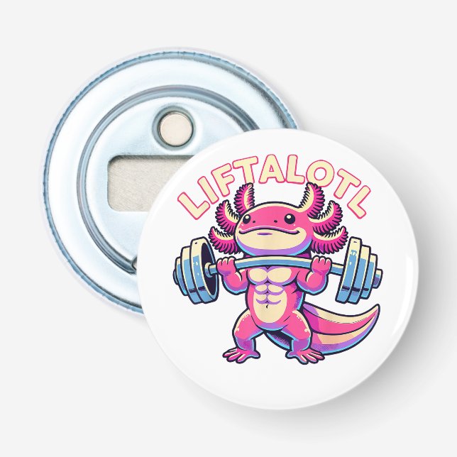  Axolotl LIFTALOTL Bottle Opener (Front)