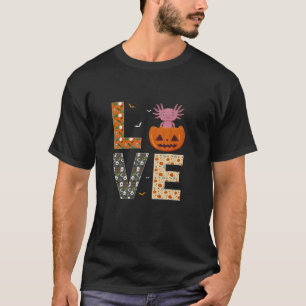 Axolotl Lovers Boys Girls Kids Funny Halloween Cos T-Shirt