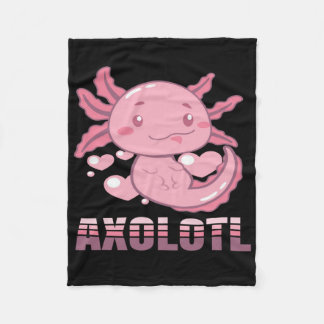 Axolotl Lurch Terrarium | Cute Pet Lover Fleece Blanket