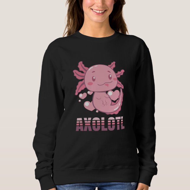 Axolotl Lurch Terrarium Sweatshirt (Front)