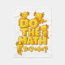 Axolotl Math Magic Blanket