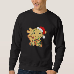 Axolotl Merry Christmas Winter Axolotls Christmas  Sweatshirt