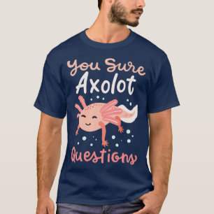 Axolotl Mexican Salamander Kawaii T-Shirt