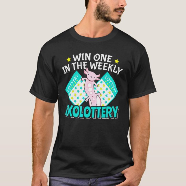 Axolotl Mexican Walking Fish T-Shirt (Front)