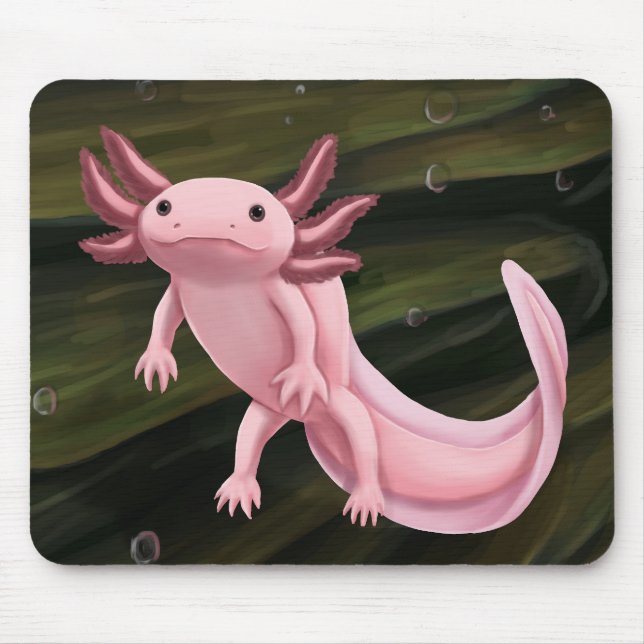 Axolotl mouse pad (Front)