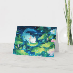 Axolotl Pond Haven Card