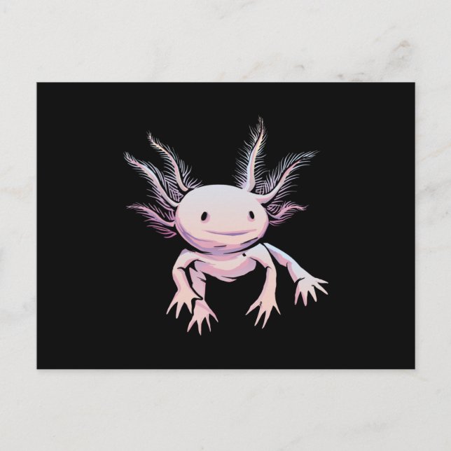 Axolotl Postcard (Front)