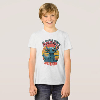 "AXOLOTL QUESTIONS – Retro Graffiti Vibes" Tri-Blend Shirt