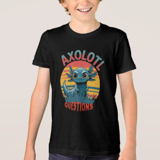 "AXOLOTL QUESTIONS – Retro Graffiti Vibes" Tri-Blend Shirt