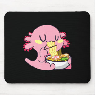 Axolotl Ramen  Anime Kawaii Lovers Noodles Girls B Mouse Pad